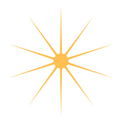 Sparkle Star Symbol Element
