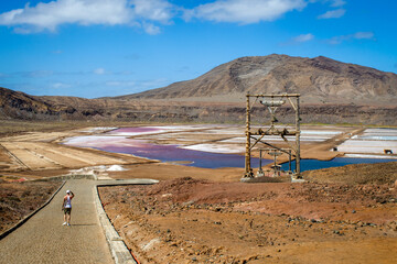 Salinas de Pedra de Lume at Cape Verde