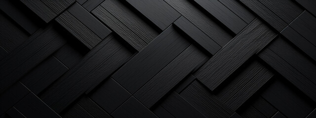 Modern black blue abstract background. Minimal. Color gradient. Dark. Web banner. Geometric shape. 3d effect. - obrazy, fototapety, plakaty