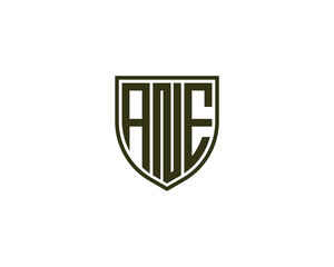ANE logo design vector template