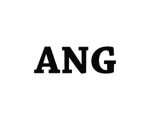 ANG Logo design vector template