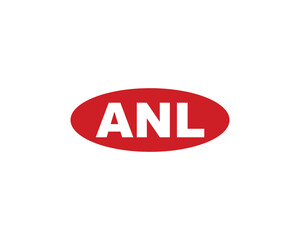 ANL Logo design vector template
