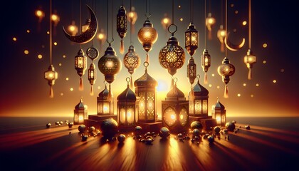Fototapeta na wymiar Amazing middle east lantern decoration