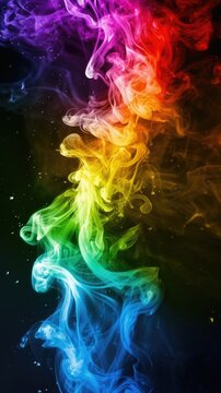 Abstract rainbow colours background . Vertical background 