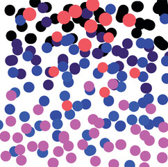 abstract background with colored circles