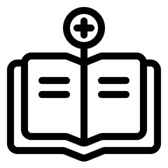 Fototapeta premium Information- Line Icon