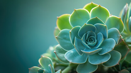 wallpaper of minimalistic macro of a part of a succulents with background, fineart 