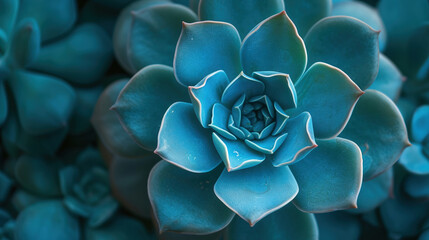 wallpaper of minimalistic macro of a part of a succulents with background, fineart  - obrazy, fototapety, plakaty