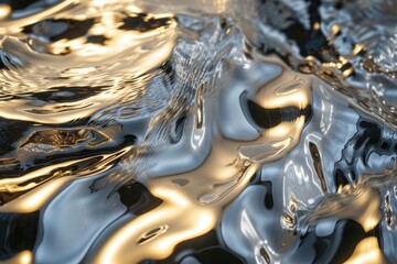 Reflective metallic background 