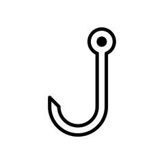hook icon symbol vector template collection