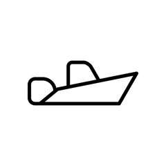 Fototapeta na wymiar boat icon symbol vector template collection