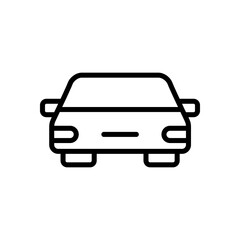 car icon symbol vector template collection