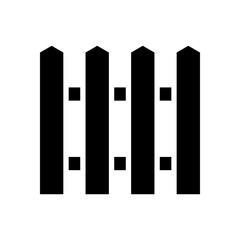 fence icon symbol vector template collection
