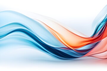 colorful glass waves abstract background 