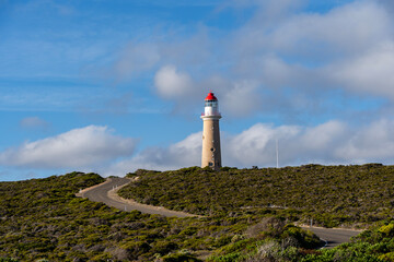 Fototapeta na wymiar Cape Du Couedic Lighthouse on Kangaroo Island