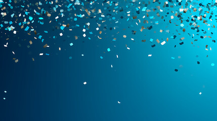 Sparkling confetti on background
