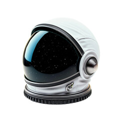 Space Helmet, isolated object, transparent background.