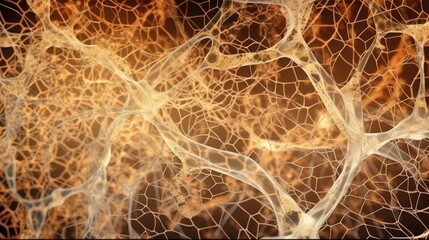Abstract microscopic neural connections mycelium background nerve mind brain system sense