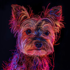 yorkshire terrier portrait