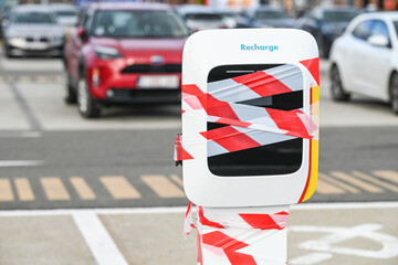 Station recharge voiture auto electrique mise en service