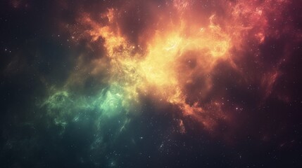 Fototapeta premium Subtle gradients and cosmic hues paint a picture of celestial grandeur