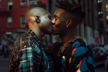 Love Unveiled Portrait of Expressive Intimacy Between Homosexual Men