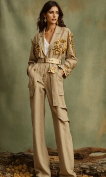 Beautiful Italian Model Posing