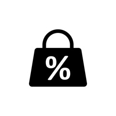 Package Sale Flat Vector Icon