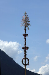 Obraz premium Maibaum in Spital am Pyhrn