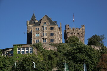 Fototapeta na wymiar Burg Klopp in Bingen