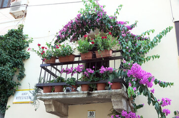Balkon in der Altstadt von Vrbnik