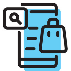 Marketing icon - glyph style
