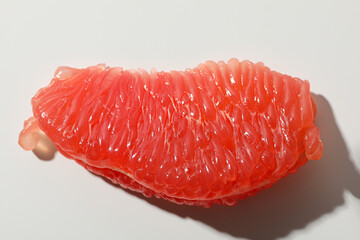 Juicy summer fruit - grapefruit, concept of fresh food