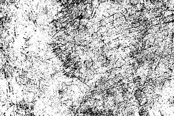Vector texture concrete scratched grunge on white background.