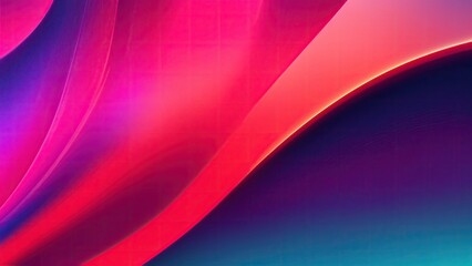 Red brown pink blue color Big Neon Waves gradient background