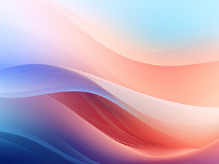 Dreamlike waves dance, forming an ethereal vector backdrop  - soft, glowing ribbons of abstract beauty