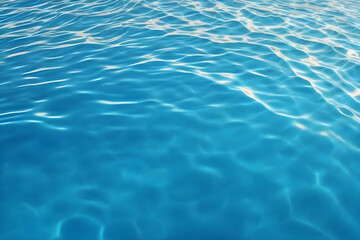 Fototapeta premium water background with surface bubbles and wave.