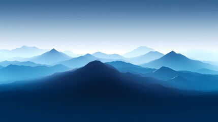 Fototapeta na wymiar Stunning mountains, panoramic peaks PPT background