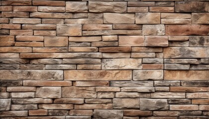 Sophisticated Rock Bricks Wall Texture for Design