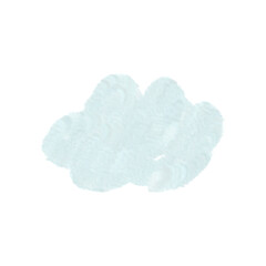 Blue Clouds Watercolor Seamless