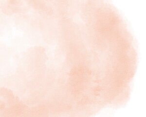 Obraz na płótnie Canvas Nude gradient abstract watercolor texture background. Beige watercolour pattern. Pastel peach fuzz color pallet watercolor brush texture. Autumn water color surface