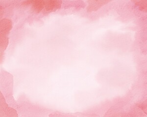 Abstract pink watercolor art background for cards, flyers, posters, banners, and cover designs. Hand drawn illustration for Valentines Day. Watercolour brush strokes. Rose. Flower backdrop.