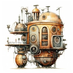 Machinarium machinery, a whimsical fusion of cartoon fantasy and fantastic design