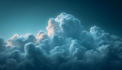 blue sky and clouds