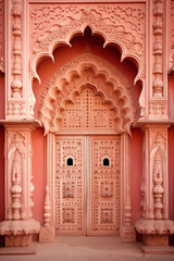 Ornamental door in India