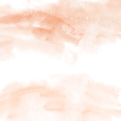 Fototapeta premium Hand painted minimal pastel coloured watercolour background