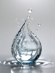 4K resolution: macro water for your advertising