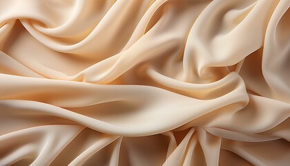 beige silk background. luxurious smooth silk texture. neutral beige silky smooth fabric. beige...