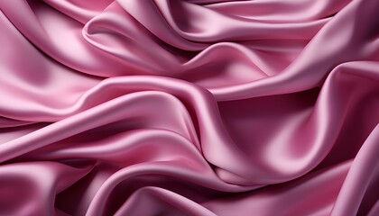 Obraz premium pink silk background. luxurious smooth silk texture. pink silky smooth fabric. pink shiny satin background. pink background