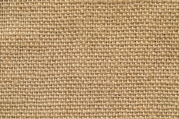 Texture of beige fabric as background, top view